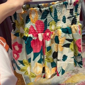 Floral skort